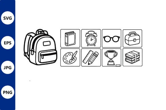 Backpack Icons: Graphics & Illustrations Review