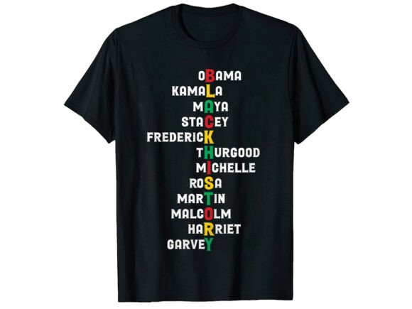 Leaders Black History Month Graphics & T-Shirt Designs
