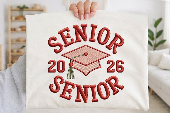 Senior 2026 Png, Graduation Png: Graphics and Illustrations