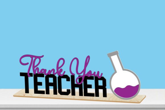 Teacher Gift Laser Cutting for Celebrations