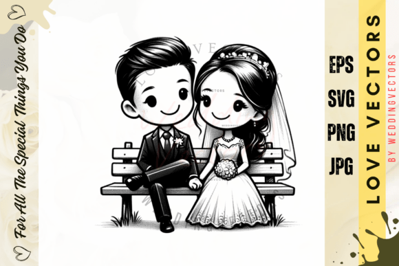Weddingvectors 22005750: Romantic Graphics & Illustrations