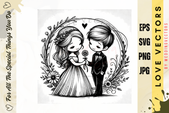 Weddingvectors - 2200576: Graphics & Illustrations