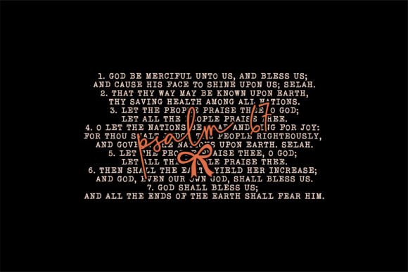 Western Psalm 67 Six Seven PNG: A Designer’s Review